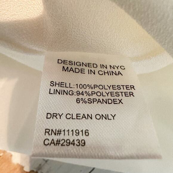 Yumi Kim Glamour Strapless White Midi Dress Size Medium - Picture 7 of 10